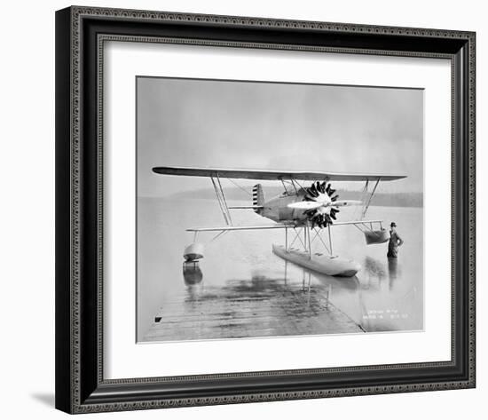 XF3B-1 prototype for F3B-1-null-Framed Art Print