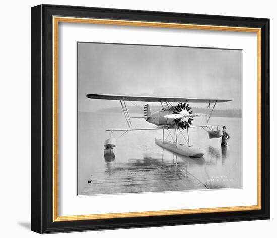 XF3B-1 prototype for F3B-1-null-Framed Art Print