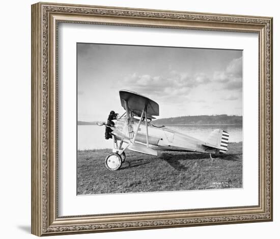 XF3B-1 prototype for F3B-1-null-Framed Art Print