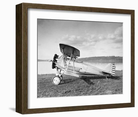 XF3B-1 prototype for F3B-1-null-Framed Art Print