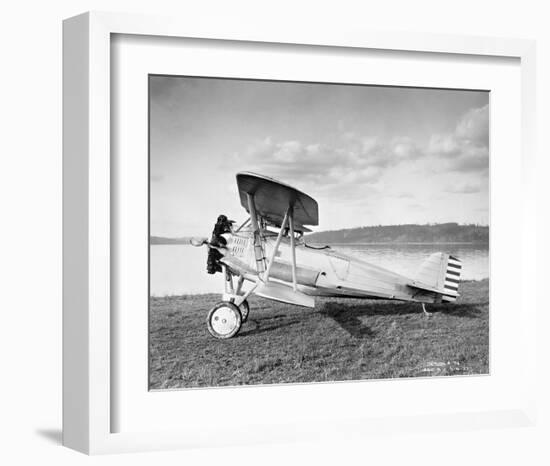 XF3B-1 prototype for F3B-1-null-Framed Art Print