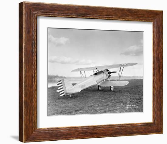 XF3B-1 prototype for F3B-1-null-Framed Art Print