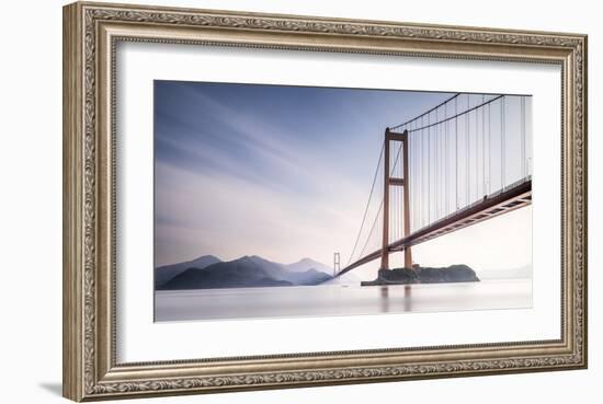 Xihou Bridge & Moon Bay-Qing Ai-Framed Giclee Print