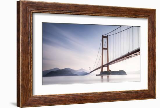 Xihou Bridge & Moon Bay-Qing Ai-Framed Giclee Print