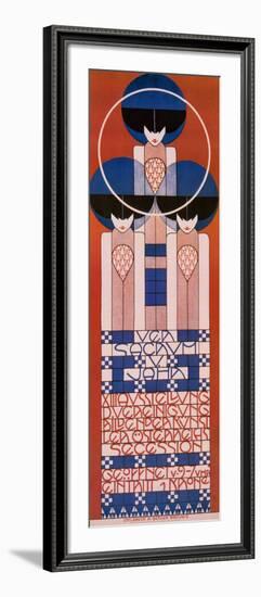 XIII Ausstellung - Secession, 1902-Koloman Moser-Framed Art Print