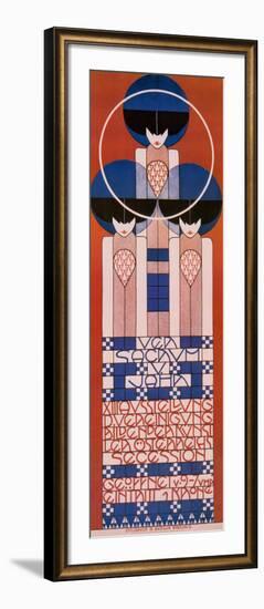 XIII Ausstellung - Secession, 1902-Koloman Moser-Framed Art Print