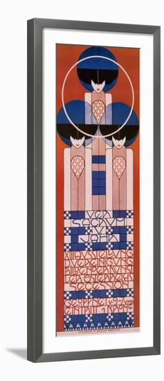 XIII Ausstellung - Secession, 1902-Koloman Moser-Framed Art Print