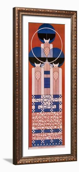 XIII Ausstellung - Secession, 1902-Koloman Moser-Framed Art Print