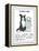 XL Border Collie-Jennifer Zsolt-Framed Premier Image Canvas