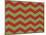 Xmas Chevron 9-Color Bakery-Mounted Giclee Print