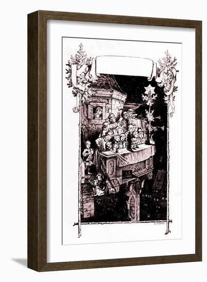 Xmas / Christmas /-August Gaber-Framed Giclee Print