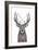 Xmas Deer-Balazs Solti-Framed Giclee Print