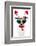 Xmas Dog-Javier Brosch-Framed Photographic Print