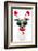 Xmas Dog-Javier Brosch-Framed Photographic Print