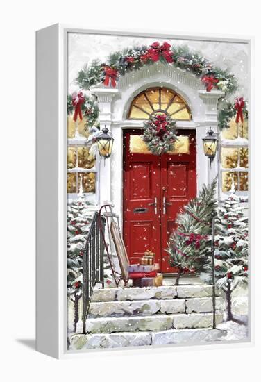 Xmas Door-The Macneil Studio-Framed Premier Image Canvas