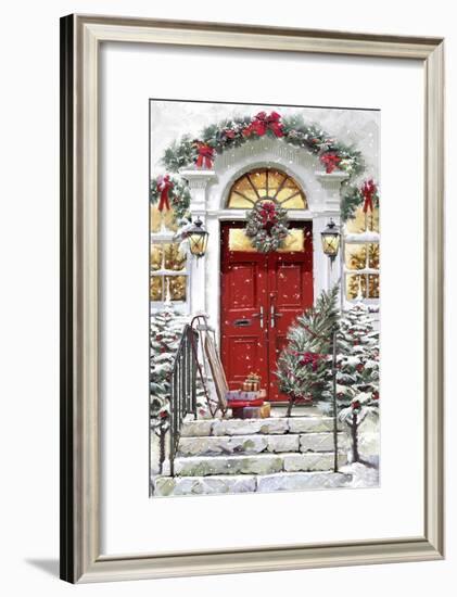 Xmas Door-The Macneil Studio-Framed Giclee Print