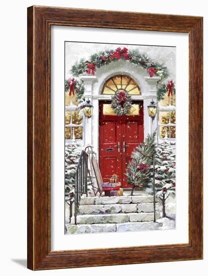 Xmas Door-The Macneil Studio-Framed Giclee Print