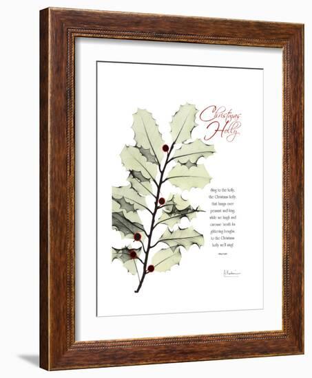 Xmas Holly-Albert Koetsier-Framed Premium Giclee Print