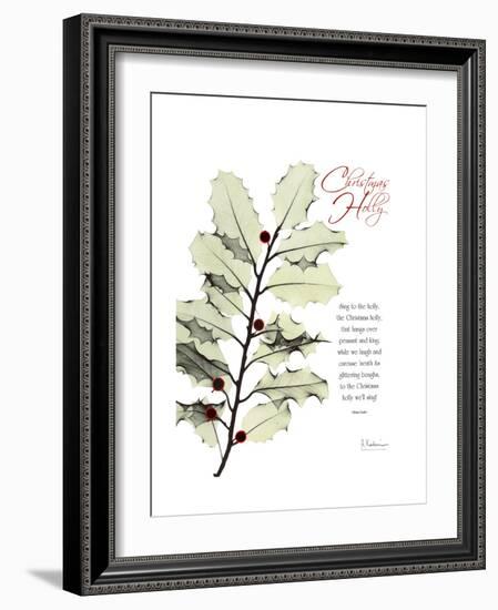 Xmas Holly-Albert Koetsier-Framed Premium Giclee Print