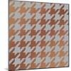 Xmas Houndstooth 4-Color Bakery-Mounted Giclee Print