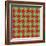 Xmas Houndstooth-Color Bakery-Framed Giclee Print