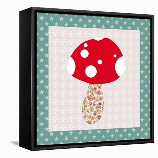 Xmas Mushroom-Effie Zafiropoulou-Framed Premier Image Canvas