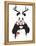 Xmas Panda-Balazs Solti-Framed Premier Image Canvas