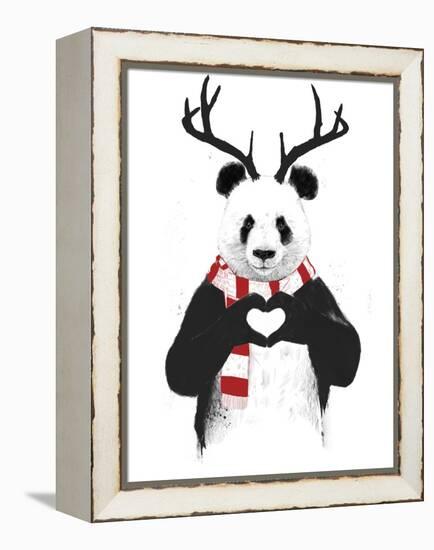 Xmas Panda-Balazs Solti-Framed Premier Image Canvas