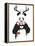 Xmas Panda-Balazs Solti-Framed Premier Image Canvas