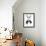 Xmas Panda-Balazs Solti-Framed Giclee Print displayed on a wall