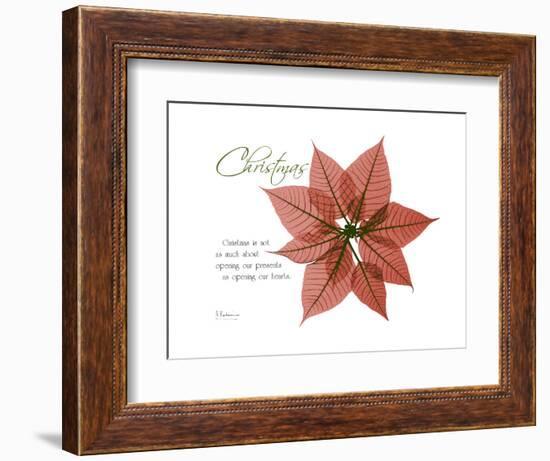 Xmas Poinsettia-Albert Koetsier-Framed Art Print