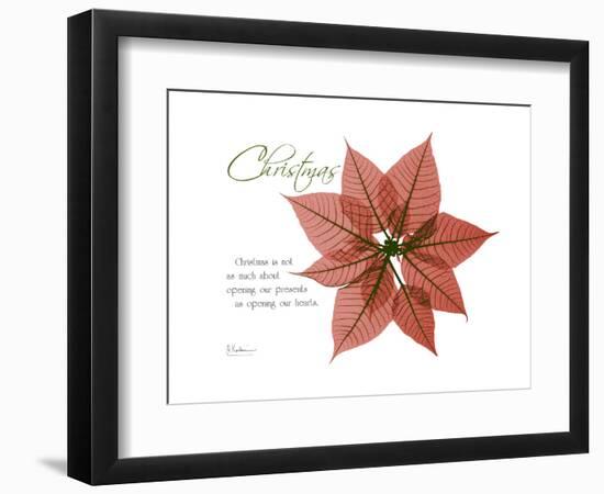 Xmas Poinsettia-Albert Koetsier-Framed Art Print