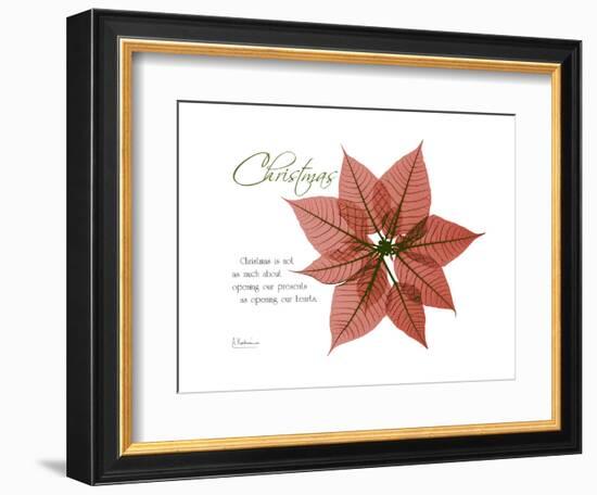 Xmas Poinsettia-Albert Koetsier-Framed Art Print