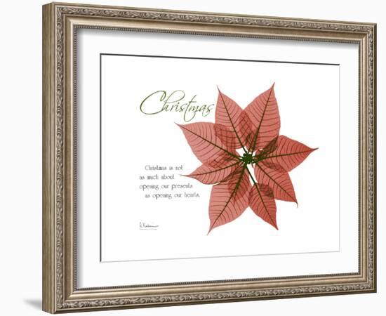 Xmas Poinsettia-Albert Koetsier-Framed Art Print