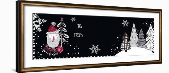 Xmas Tag 6-Irina Trzaskos Studio-Framed Giclee Print