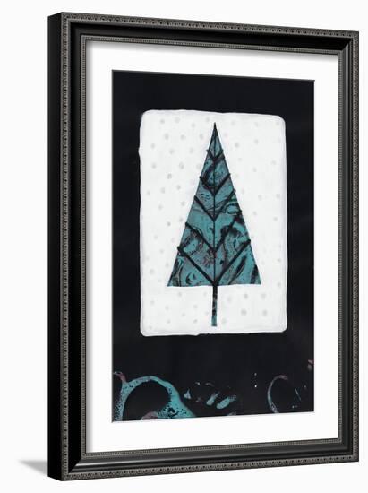 Xmas Tree 1-Maria Pietri Lalor-Framed Giclee Print