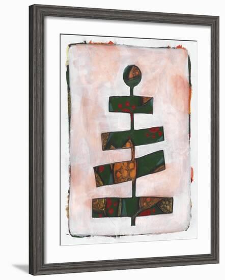 Xmas Tree 2-Maria Pietri Lalor-Framed Giclee Print