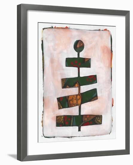 Xmas Tree 2-Maria Pietri Lalor-Framed Giclee Print