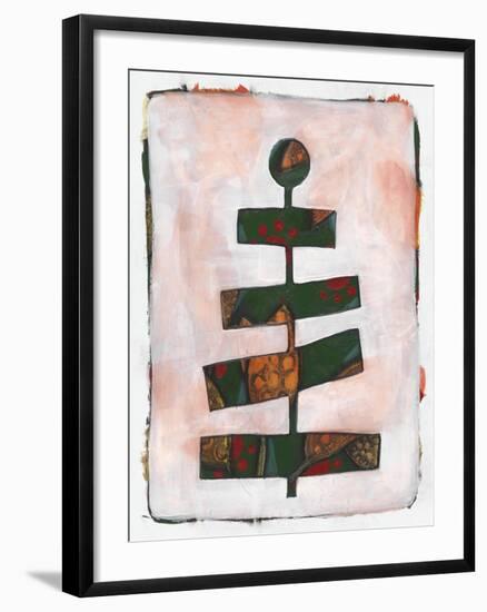 Xmas Tree 2-Maria Pietri Lalor-Framed Giclee Print