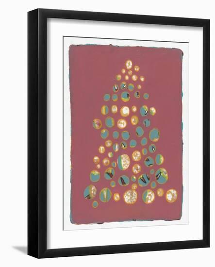 Xmas Tree 4-Maria Pietri Lalor-Framed Giclee Print