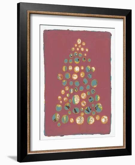 Xmas Tree 4-Maria Pietri Lalor-Framed Giclee Print