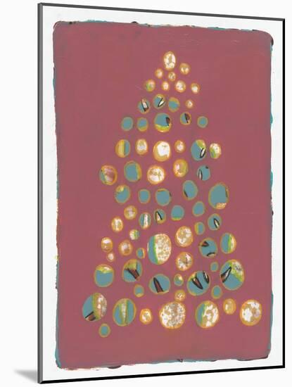 Xmas Tree 4-Maria Pietri Lalor-Mounted Giclee Print