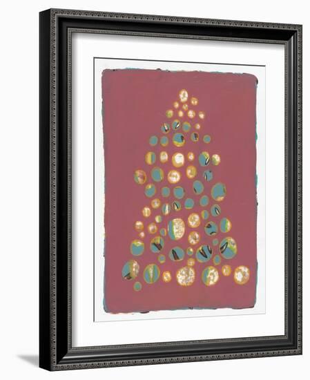 Xmas Tree 4-Maria Pietri Lalor-Framed Giclee Print