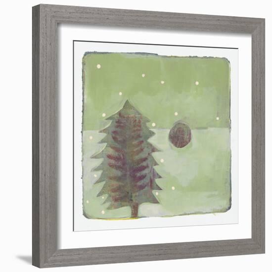 Xmas Tree 5-Maria Pietri Lalor-Framed Giclee Print