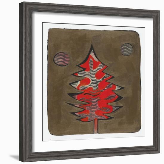 Xmas Tree 6-Maria Pietri Lalor-Framed Giclee Print