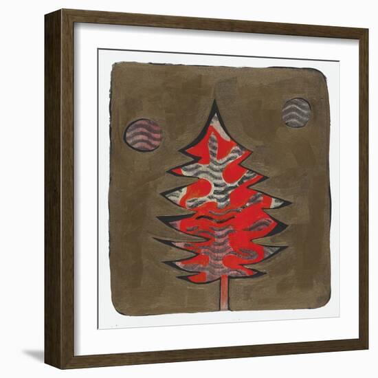 Xmas Tree 6-Maria Pietri Lalor-Framed Giclee Print