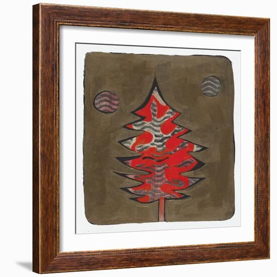 Xmas Tree 6-Maria Pietri Lalor-Framed Giclee Print