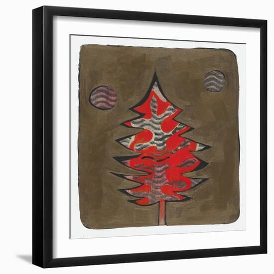 Xmas Tree 6-Maria Pietri Lalor-Framed Giclee Print