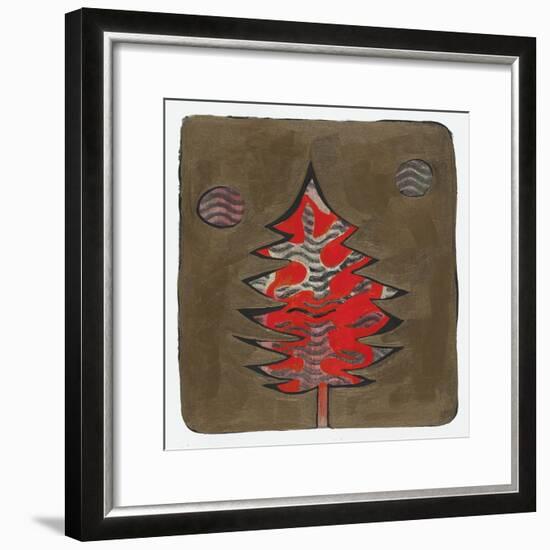 Xmas Tree 6-Maria Pietri Lalor-Framed Giclee Print