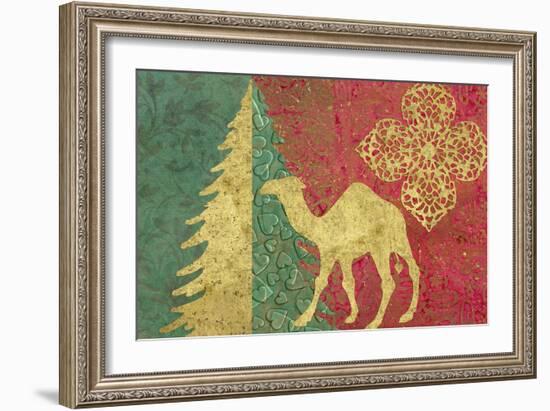 Xmas Tree and Camel-Cora Niele-Framed Giclee Print